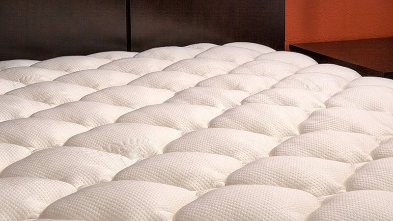 Bamboo Top Fitted Mattress Pads, $67-$90